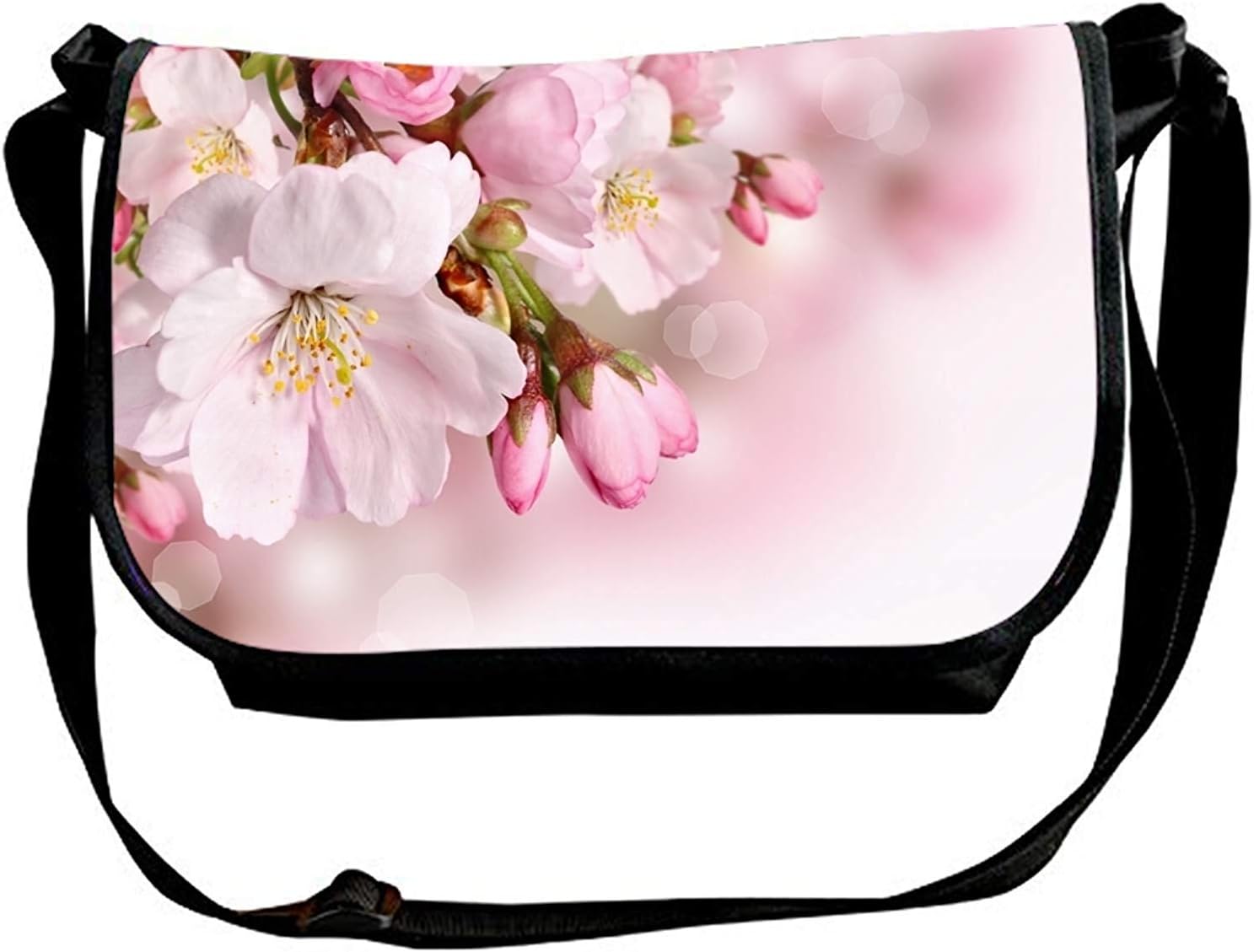 Multifunction Shoulder Bag A Bursting Tiger Printed Crossbody Bag for Travel/Business/Workout