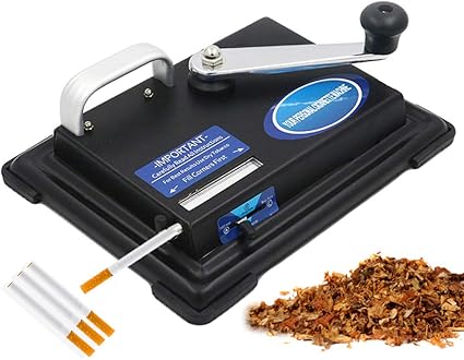 Cg Diy Metal Manual Cigarette Making Machi Portable Thin Cigarette Tobacco Joint Tube Fill Injector Light Roller Amazon De Sport Freizeit