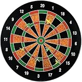 Westminster Magnetic Dartboard - A Safe Dart Board Game - Includes 6 Darts