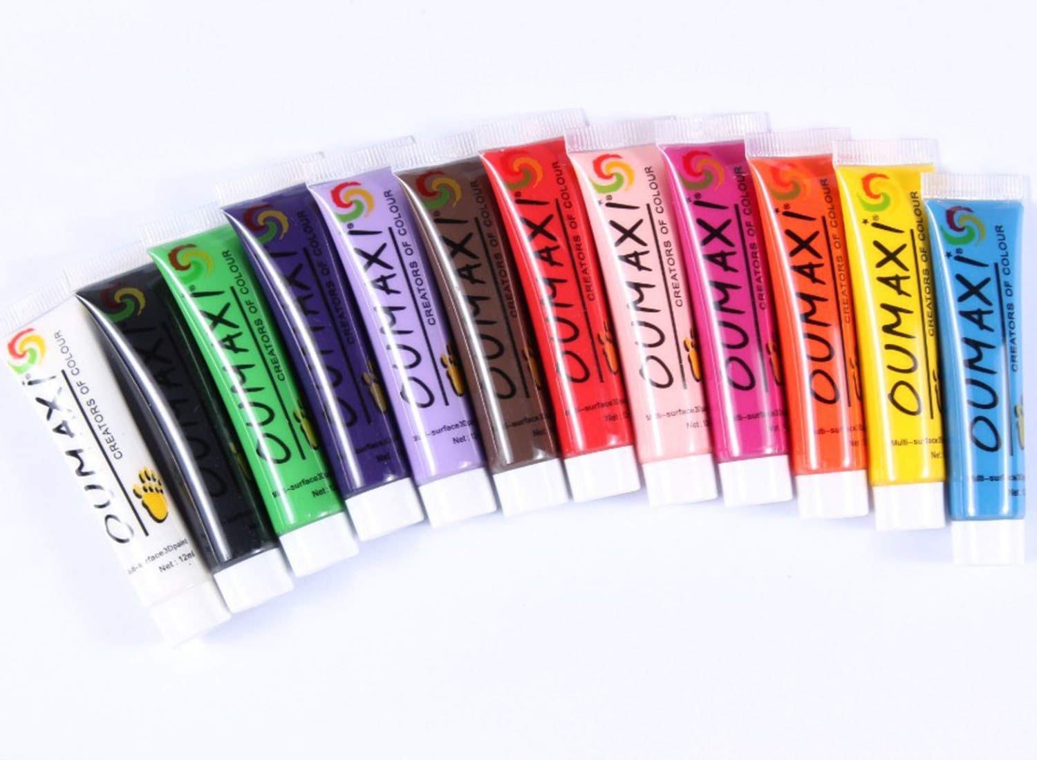 Finger Angel 12 Colors OUMAXI Acrylic 