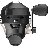 Zebco 202 Spincast Fishing Reel, Right-Hand Retrieve, Durable All-Metal Gears, Stainless Steel Pick-up Pin, Pre-Spooled with 10-Pound Zebco Fishing Line,