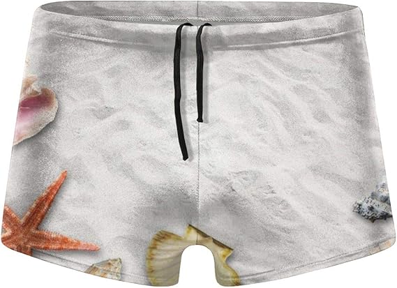 Amazon Co Jp メンズボクサーブリーフ ビーチシェル スイムウエア 水泳パンツ サーフパンツ ショーツ スイムパンツ メンズ 水着 海水 パンツ 水泳ブリーフ 服 ファッション小物