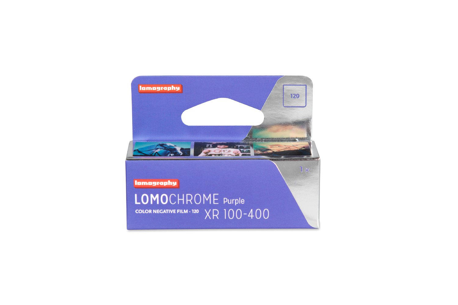 Lomochrome XR 100-400/120 Roll Film Purple