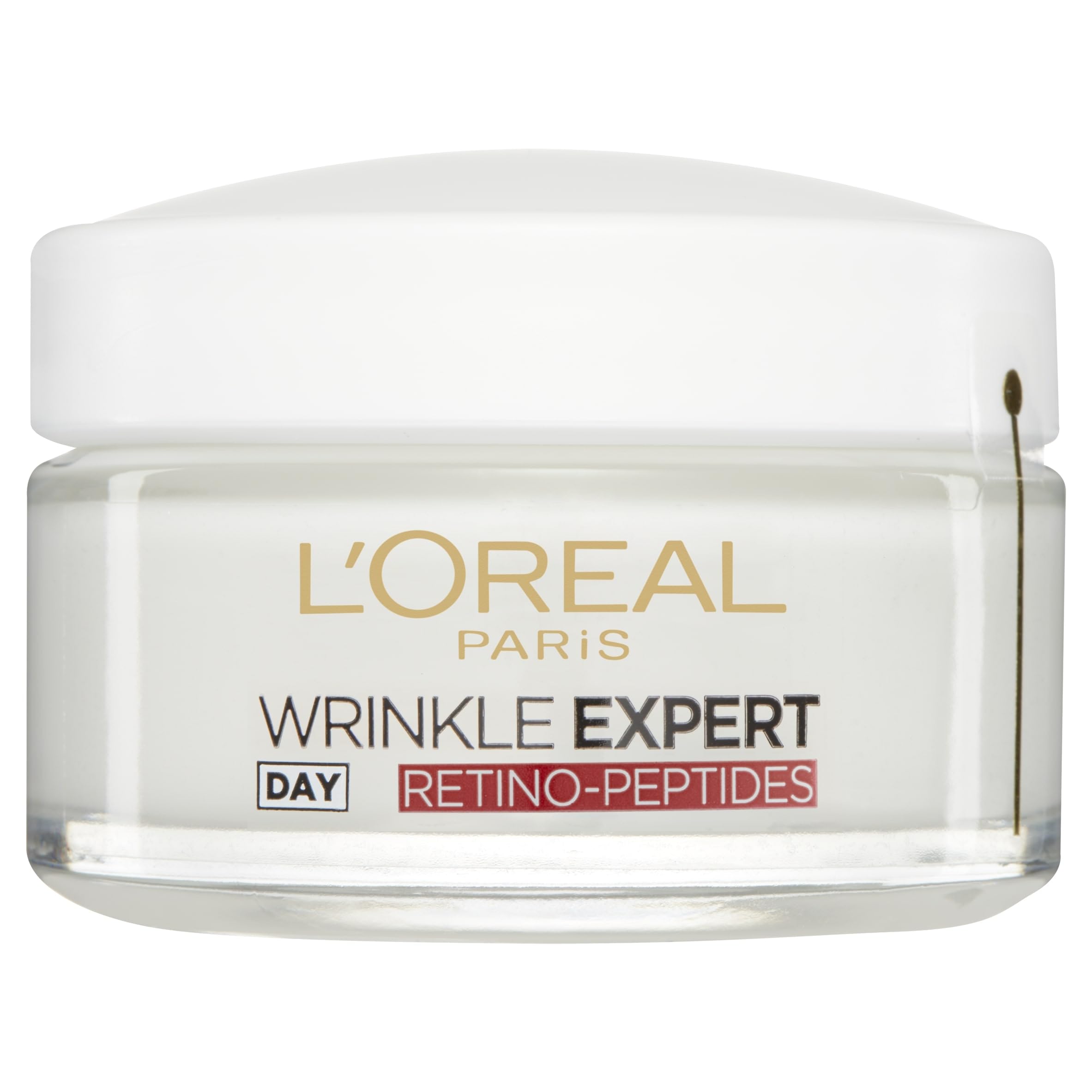 L'Oreal Paris Wrinkle Expert Anti-Wrinkle 45+ Day Cream, Moisturiser Formulated to Address Advanced Signs of Ageing, Diminishes appearance of Wrinkles & Skin Firmness, 50ml