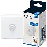 WiZ Indoor Motion Sensor - Pack of 1 - Sets Your Lights to Turn On and Off - Connects to Your Existing Wi-Fi 2.4Ghz - Works w