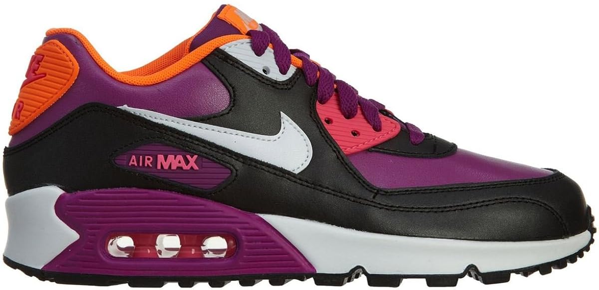 black and purple air max 90s