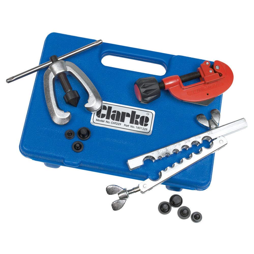 Clarke CHT229 Brake Pipe Flaring & Cutting Kit Set