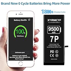 XYIRMCYF 9500mAh Super Capacity Battery Compatible