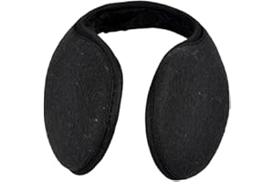 Unisex Thicken Plush Earmuffs Warm Ear Muffs Soft Ear Cover Winter Supplies For Women/Men Outdoor Indoor Black 1Pcs Useful