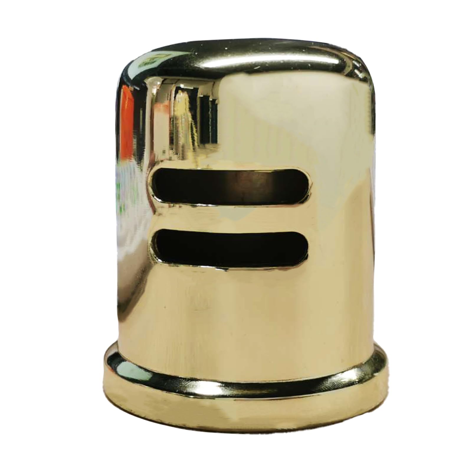 Photo 1 of 1-5/8" cap diameter 2-1/4 Dishwasher Solid Brass Air Gap Cap Only, Replacement for air gap dishwasher Air Gap Cover Fits Most Air Gap Bodies (Gold))