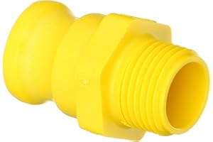 BANJO CORP Banjo GHMT075F Polypropylene Cam & Groove Fitting, 3/4" Male Adapter x GHT Male