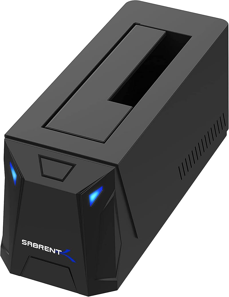 Sabrent Hard Drive Docking Station SSD HDD 2.5 3.5 SATA External Enclosure USB