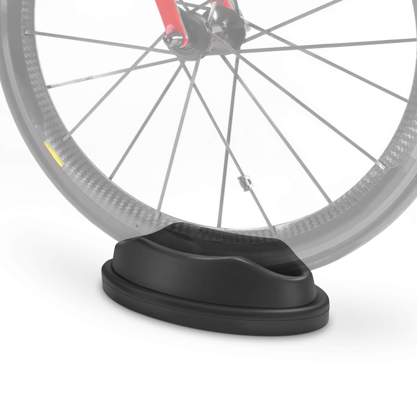 Front Wheel Riser Block, Turbo Trainer Front Wheel Stand Stabilizer Support for Indoor Training And Stationary