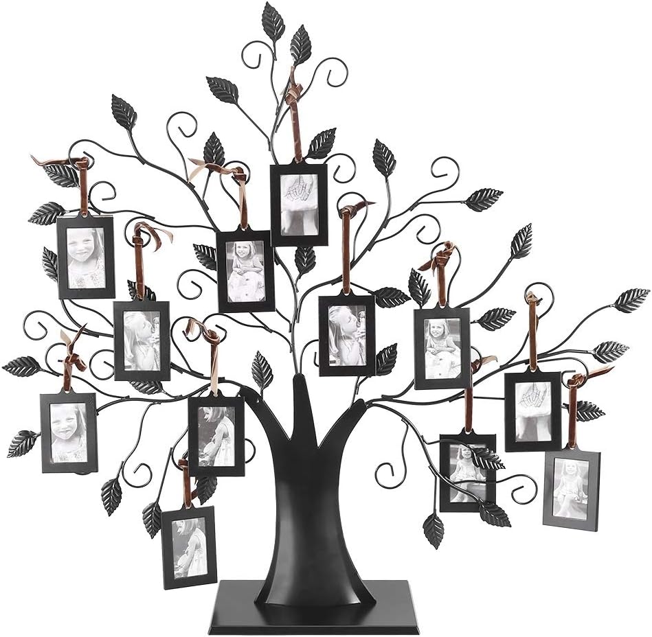 Tree Photo Frame 6/12 Fashionable Family Picture Frames Display Tree