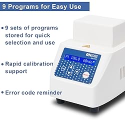 ONiLAB Mini Dry Bath Incubator,15 x1.5ml Aluminium