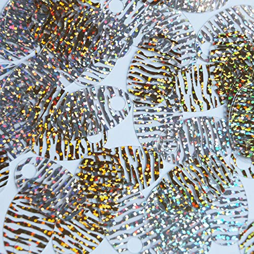 Large Hole Oval Sequin 1.25