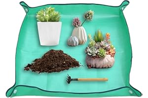 29x39 Inch Repotting Mat Greenhouse Accessories Waterproof Mat Gardening Supplies for Indoor Plants Transplanting Dividing an