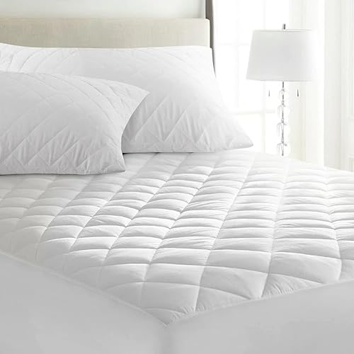 Yorkshire Bedding Double Mattress Protector 30 Cm Extra Deep Anti Allergy Microfiber Fitted Mattress Cover Double Bed