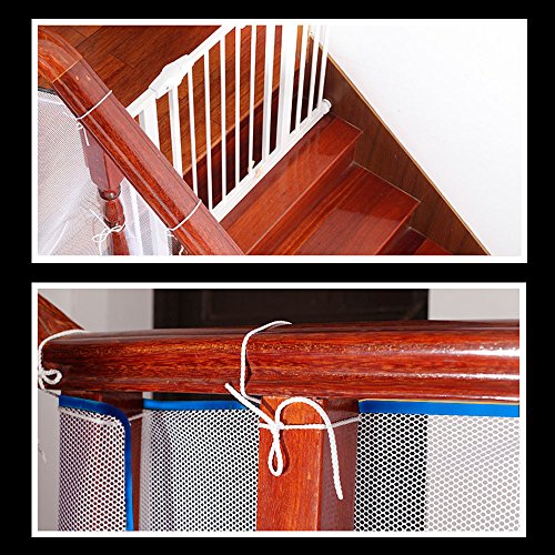 BabaMate Banister Guard 6.5ft x 2.6ft Kid Shield INDOOR Safety Rail