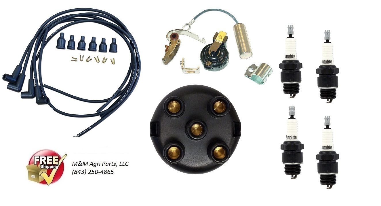 Amazon.com: COMPLETE TUNE UP KIT IH Farmall Cub & Cub Lo Boy Tractor w/IH  Distributor: Kitchen & Dining