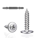 VGBUY 150Pcs #8 x 1 Inch Wood Screws Phillips
