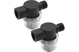 CADUFUELLY Water Pump Strainer Filter, RV Replacement 1/2 inch Twist-On Pipe Strainer with Pump Strainer Replacement for WFCO