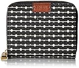 Fossil Women's Emma RFID Mini Multifunction Wallet, Black Stripe, One Size