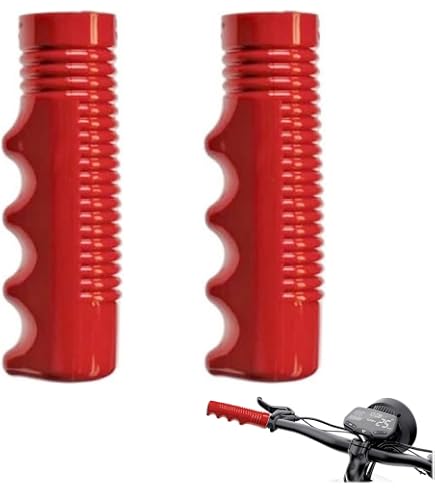 Hunt Wilde MXF BMX Bicycle Grips - Classic Schwinn Sting Style In Bright Yellow