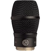Shure KSM9/BK Microphone Capsule, Cardioid or Supercardioid, Black - Replaces the Cartridge, Housing Assembly, and Matte Grille for Wireless KSM9 Microphones (RPW184)