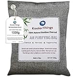 Bamboo Charcoal Air Purifying Bag 1000g, Natural Air Fresheners & Odor Eliminators For Home, Pets, Car, And Closet Deodorizer