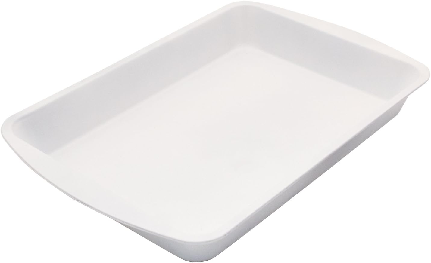 CeramaBake BC2000 Range Kleen Roaster Pan, 9 by 13-Inch, White