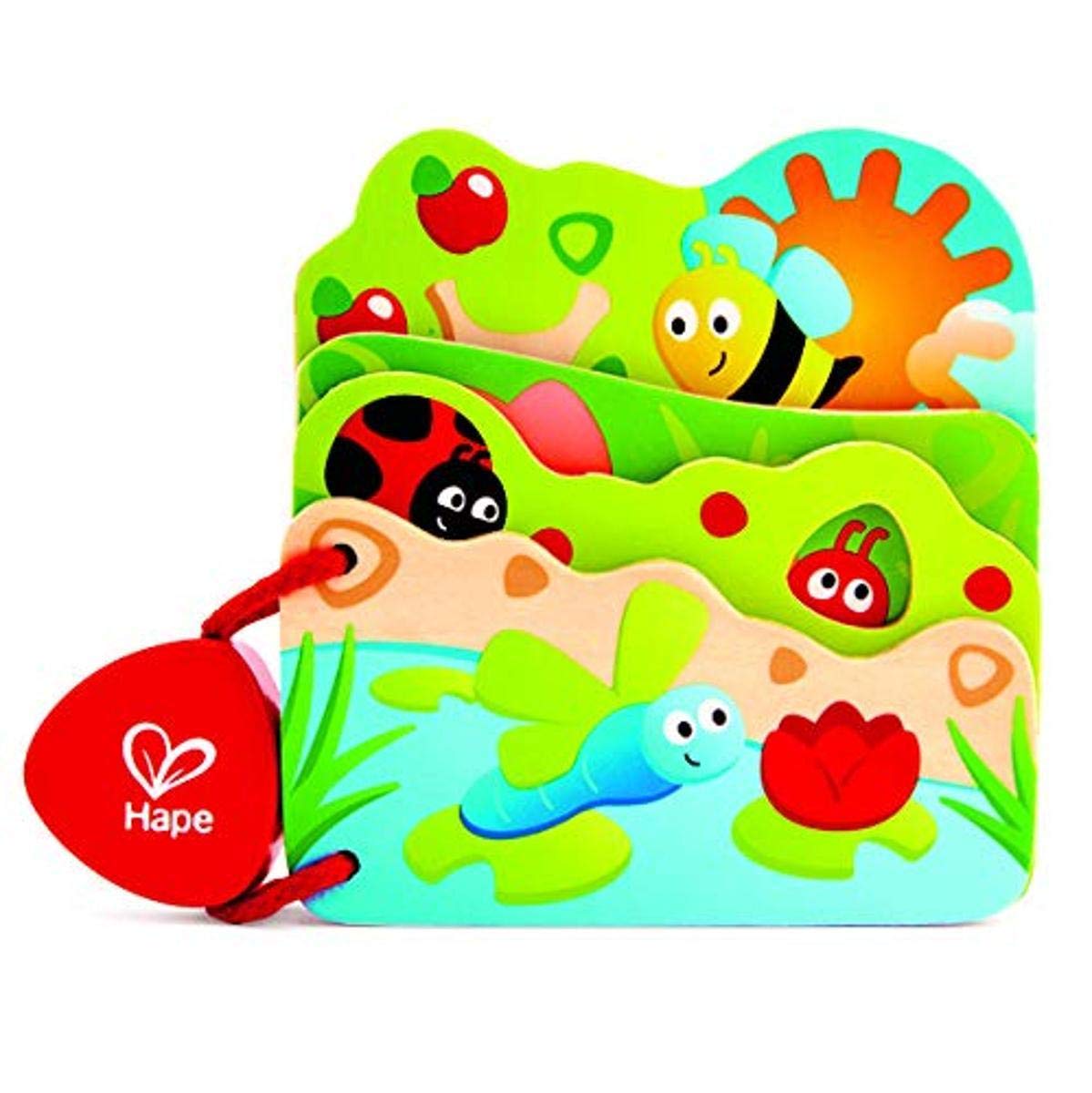 Hape E0043 Baby's Bug Book