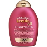Condicionador Keratin Oil, OGX, 385 ml
