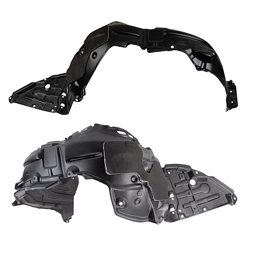 TRQ Inner Fender Liner Set Compatible with 2019-2022 Toyota Prius TO1248236 TO1249236