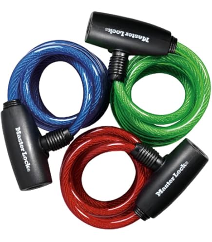 Antivol Pour Vélo GoFriend® De Haute Sécurité Avec Combinaison à 5 Chiffres Réinitialisables, Idéal Pour Se Garer Dehors, 1,2 M X 12 Mm, Bleu