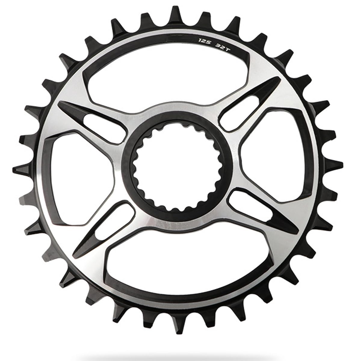 HOUSON bicycle chainring, 12-speed chainring 32T 34T 36T 38T direct mounting chainring wide chainrings bicycle chainring for S-himano M7100 M8100 M9100 32T