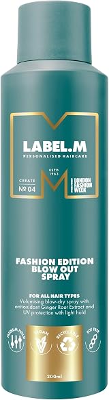 label.m Fashion Edition Blow Out Spray 200ml Volumizing Root Lift Heat view 1