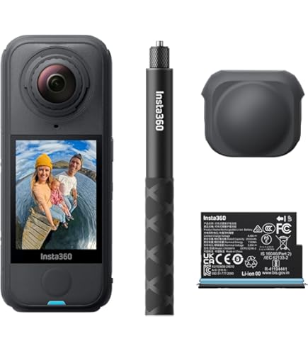 Amazon.com : Insta360 X4 Travel Bundle-8K Waterproof 360 Action