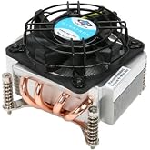 Dynatron K555 2U Active Cooler with Copper Base and Aluminum Heat Pipes for LGA 115X and LGA 1200 Sockets