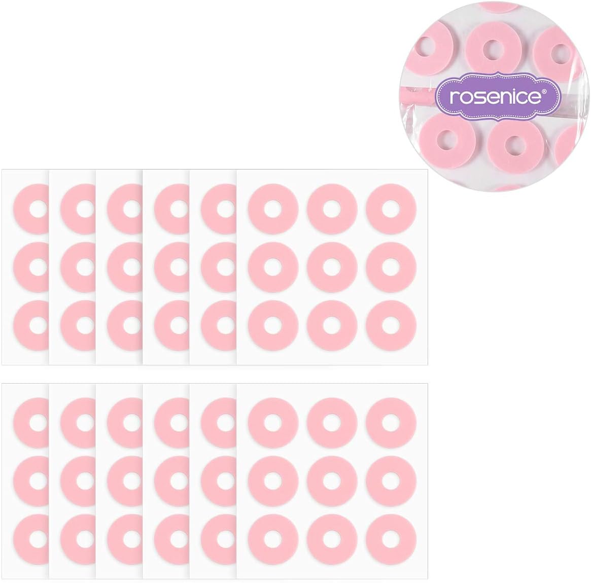 ROSENICE Self Adhesive Callus Cushions Foam Corn Pads Waterproof Toe Protectors 108 Pcs: Health & Personal Care