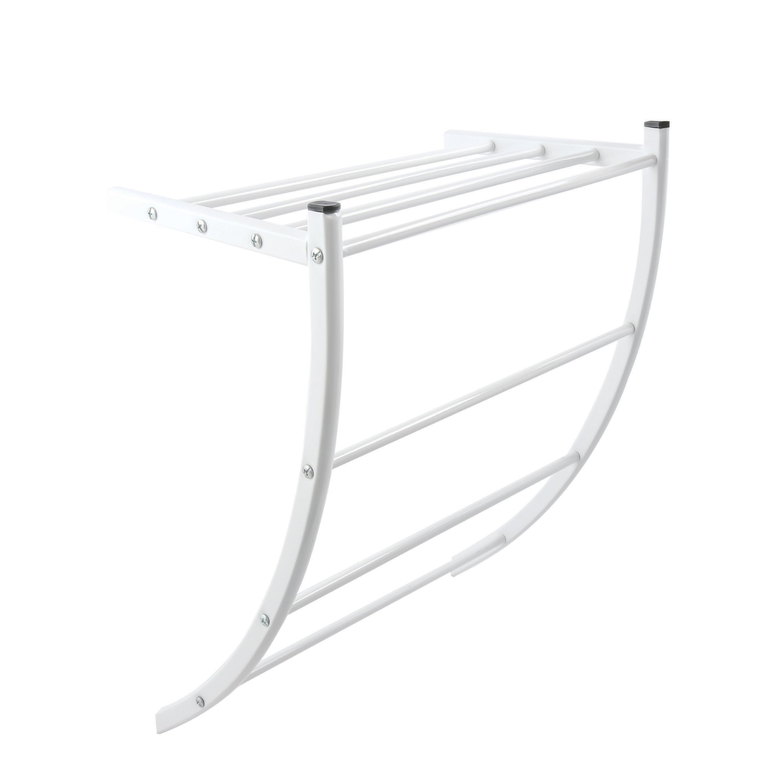 MSV Wall Towel Holder, White