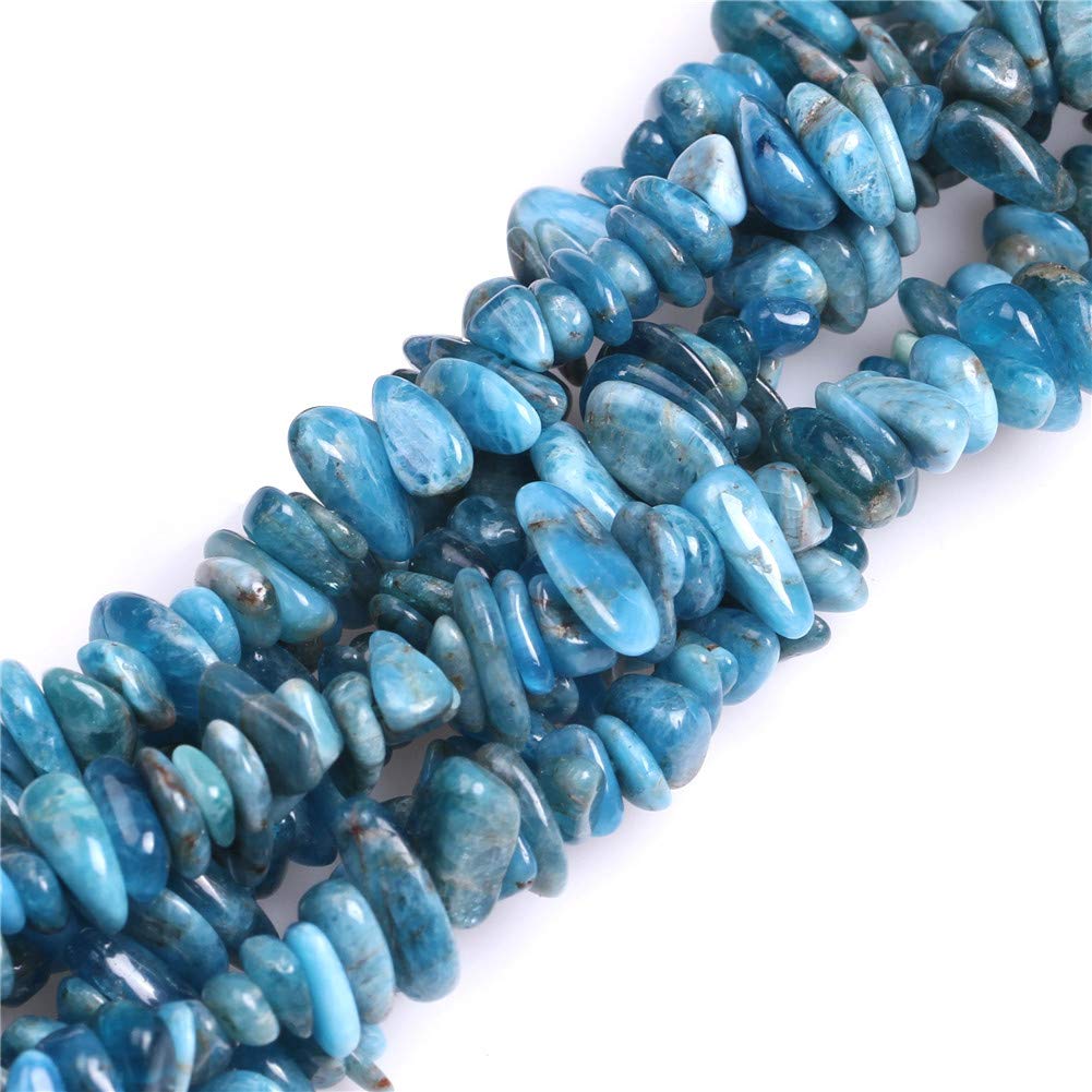 GEM-Inside Blue Opal Chips 5-8mm Gemstone Semi Precious for Jewellery Making 34" per Strand