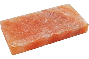 MUYG Himalayan Rectangle Horse Salt Lick Brick for Cattle, Goats, Cows and Other Livestock, 100% Natural Animal Salt Blocks for Deer Provide Minerals(1 Pcs | 8 x 4 x1 Inches)