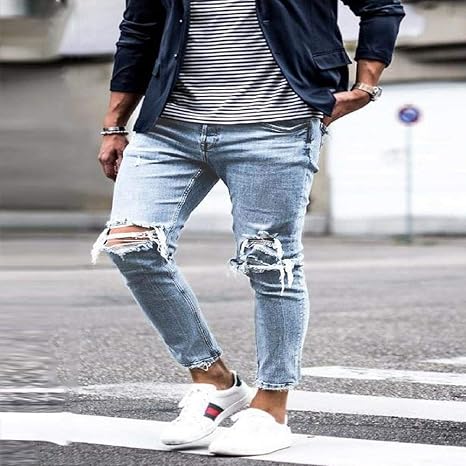 patch denim mens