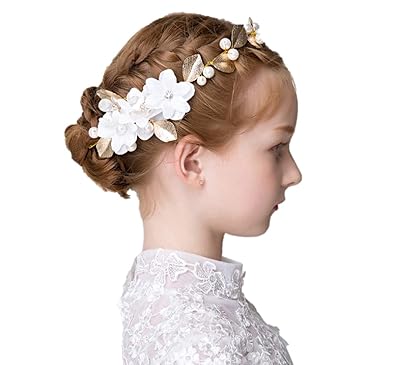 Amazon Kuros 髪飾り カチューシャ 子供 発表会 ヘッドドレス ヘア