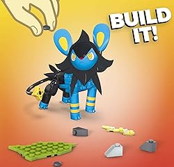 Mega Construx Pokemon Luxio Construction Set with