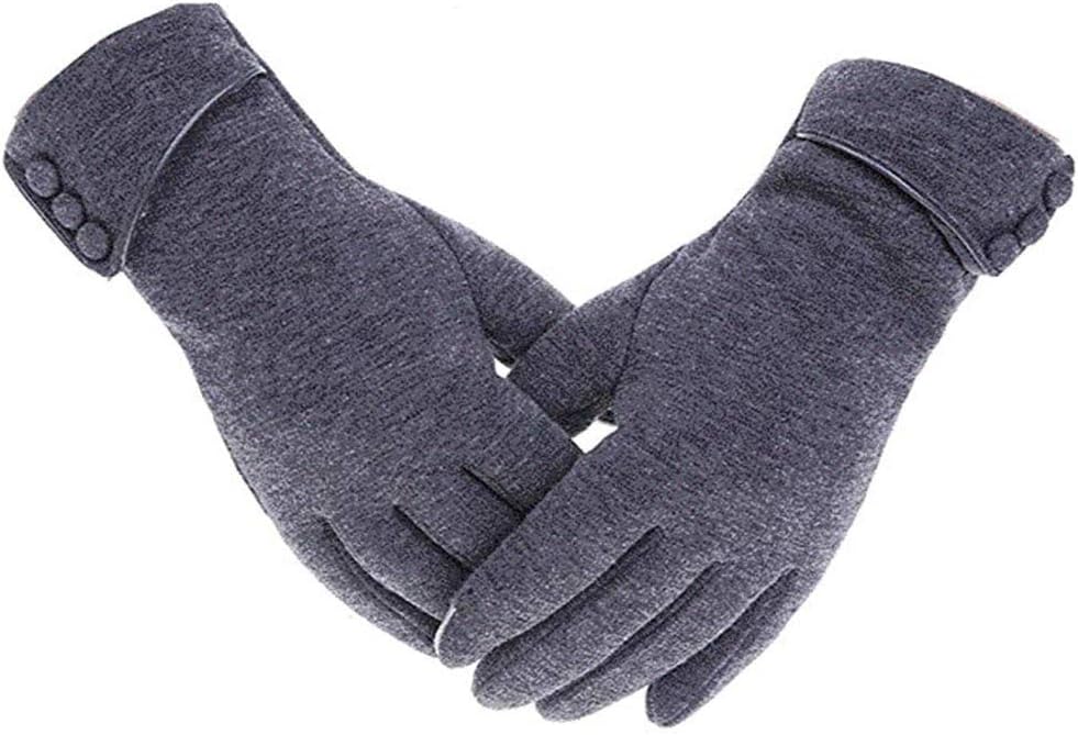 Womens Touch Screen Phone Fleece Windproof Gloves Winter Warm Wear