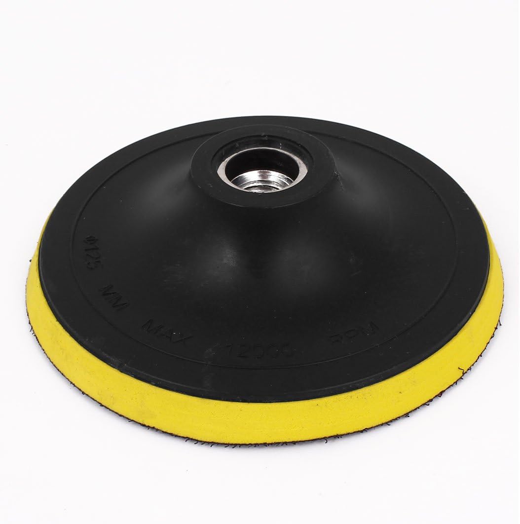 uxcell Thread M10 Grinder Sanding Polishing 125mm 5" Backing Backer Pad