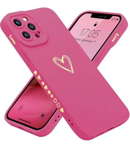Amazon.com: Pink Phone Case for iPhone 13 Pro Max Case