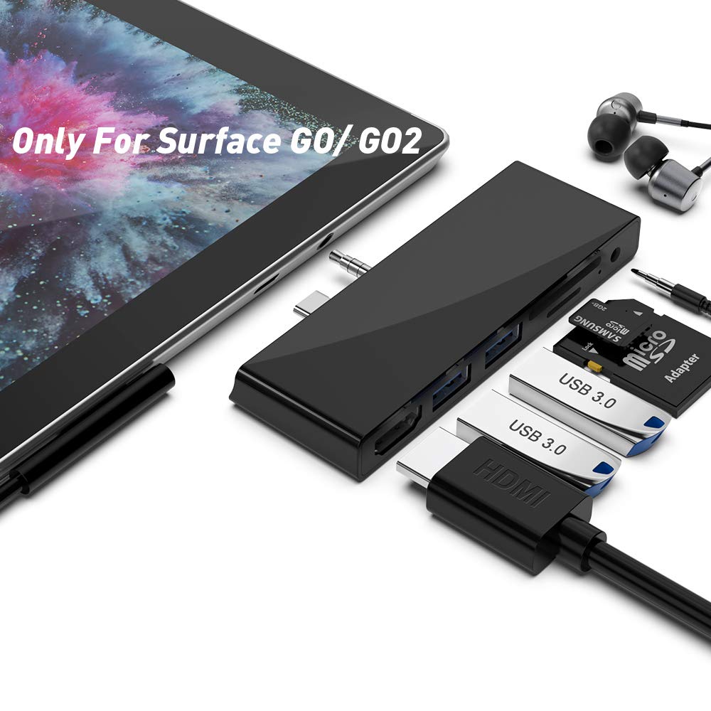 Buy Surface Go Dock for Surface GO/GO 2 Hub Docking Station, 6 in 1